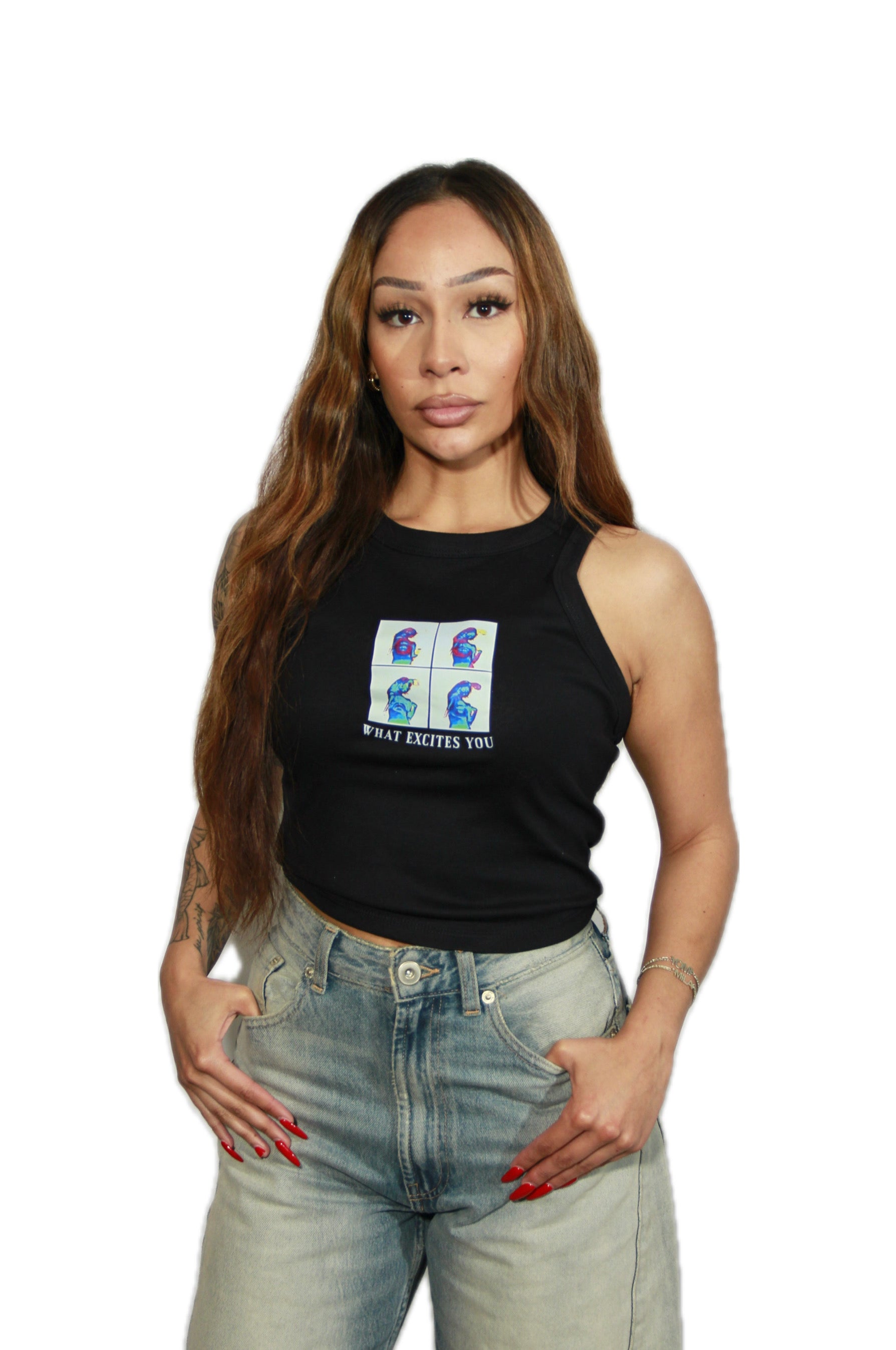4-Square Crop Top